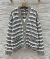 Кардиган Chanel женский вязаная ткань графитовый 200295-1