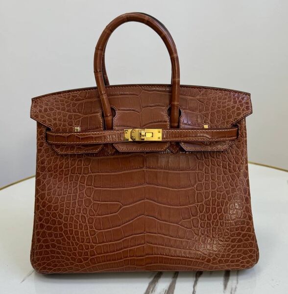 Сумка Hermès Birkin 25 женский кожа 162976