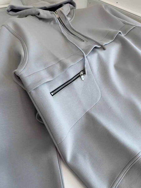 Мужская толстовка Hermès мужской графитовый 166579-4