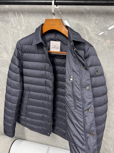 Мужская куртка Moncler мужской синий 201024-4
