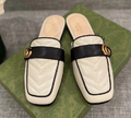 Мюли Gucci женский кожа epi бежевый 54774
