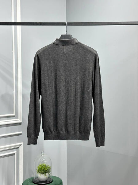 Мужское поло Loro Piana мужской графитовый 132765-2