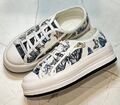 Кеды Christian Dior женский текстиль молочный 159048