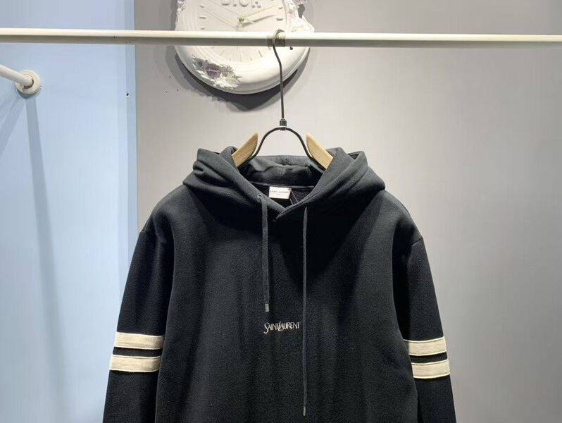 Мужское худи Saint Laurent мужской черный 171551-3