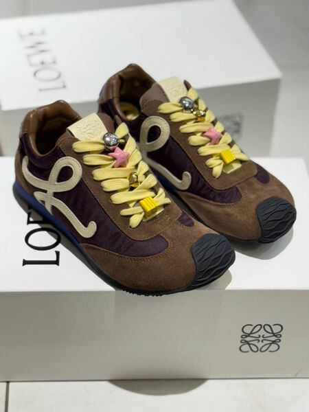 Кроссовки Loewe женский замша 173883-2