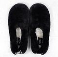 Угги Ugg Hailey Fluff Slippers женский натуральный мех черный 163230-1
