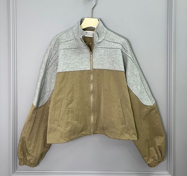 Бомбер Maison Margiela женский бежевый 122804