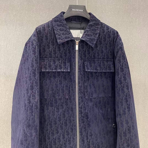 Мужской пуховик Christian Dior мужской синий 166549-4