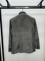 Мужская куртка Kiton мужской замша графитовый 195993-3