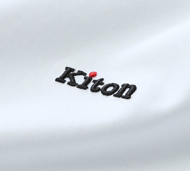 Мужская футболка Kiton мужской белый 180030-4