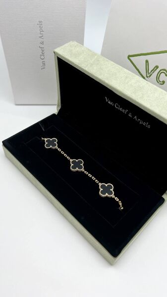 Браслет Van Cleef черный 176113