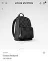 Мужской рюкзак Louis Vuitton мужской канва графитовый 167097-6