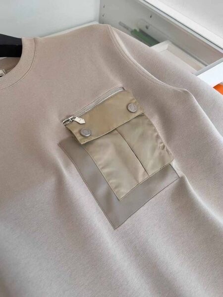 Мужской свитшот Hermès мужской бежевый 161252-7