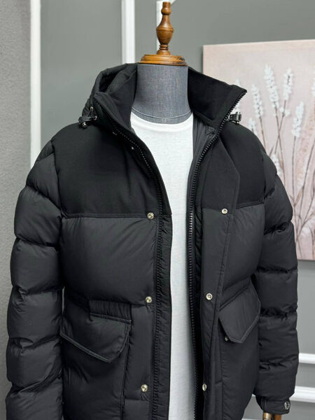 Мужской пуховик Moncler мужской черный 167553-4