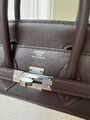 Сумка Hermès Birkin 25 женский кожа swift черный 150146-4