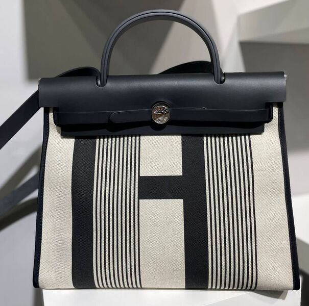 Сумка Hermèsherbag Zip женский кожа черный 127298