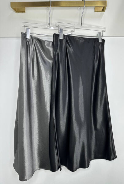 Юбка Saint Laurent женский графитовый 187185-2