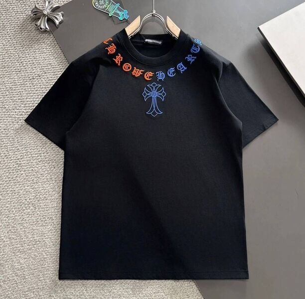 Футболка Chrome Hearts женский черный 152522