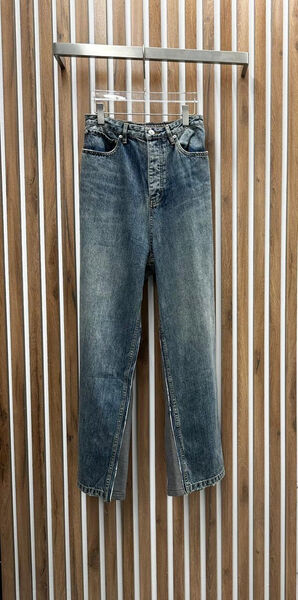 Джинсы Balenciaga женский джинса синий 122608-6