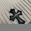 Мужской свитер Chrome Hearts мужской вязаная ткань графитовый 171791-3
