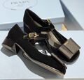 Туфли Prada женский замша черный 173741-1