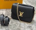 Сумка Louis Vuitton женский кожа черный 123298-1