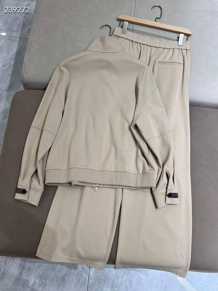 Костюм Brunello Cucinelli женский бежевый 154056-2