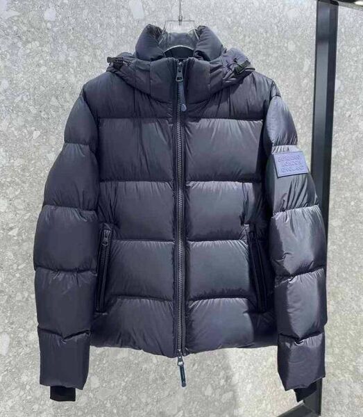 Мужской пуховик Burberry мужской синий 167548