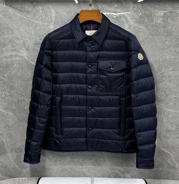 Мужская куртка Moncler мужской синий 200982