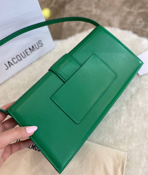 Сумка Jacquemus женский кожа болотный 75904-3