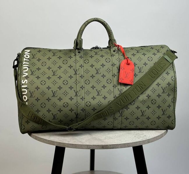 Дорожная сумка Louis Vuitton мужской кожа болотный 147299
