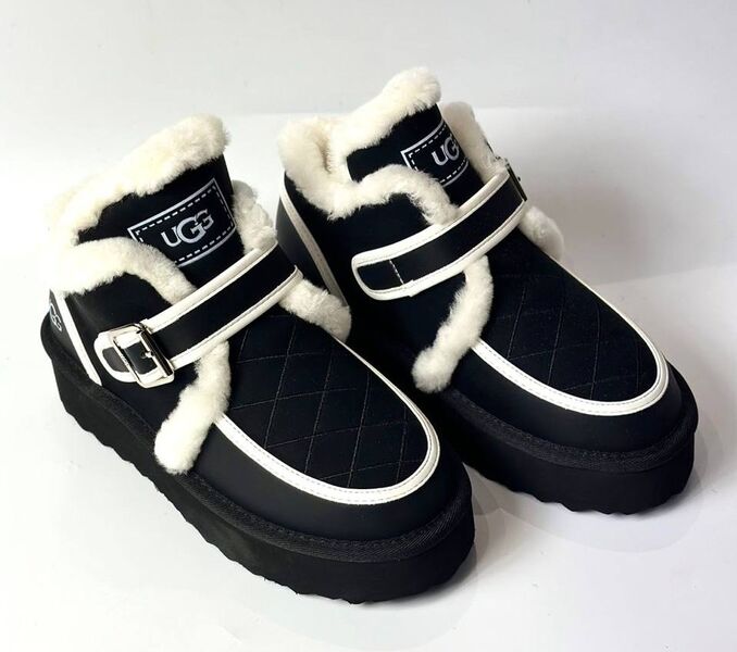 Угги Ugg женский замша черный 129922
