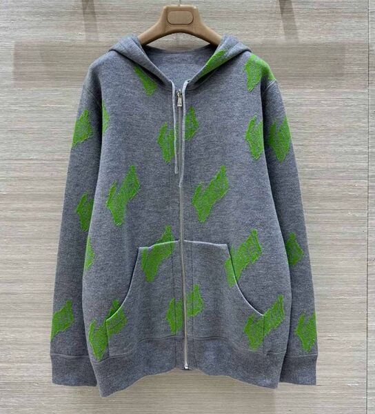 Худи двусторонний Gucci женский графитовый 195928