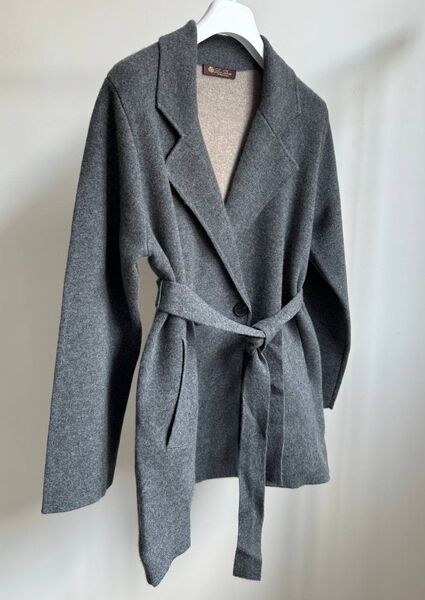 Кардиган Loro Piana женский графитовый 159084