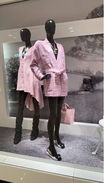 Пиджак Chanel женский розовый 156627-2