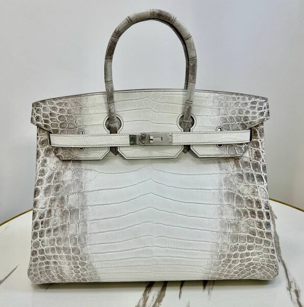 Сумка Hermès Birkin 35 женский кожа графитовый 162961