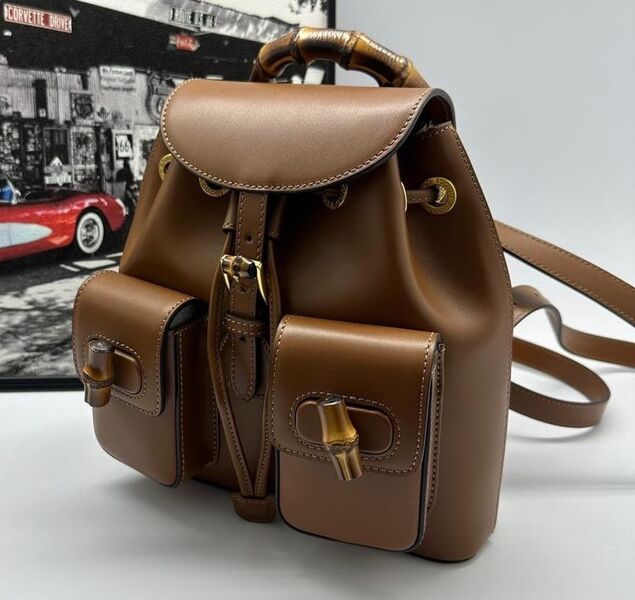 Рюкзак Gucci женский кожа 102396