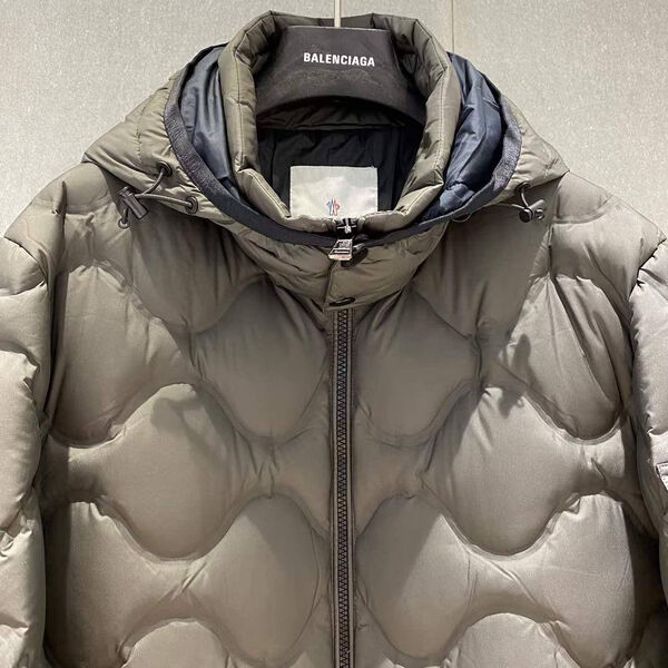 Мужской пуховик Moncler мужской графитовый 161276-4
