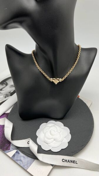 Чокер Chanel бронзовый 175969-2
