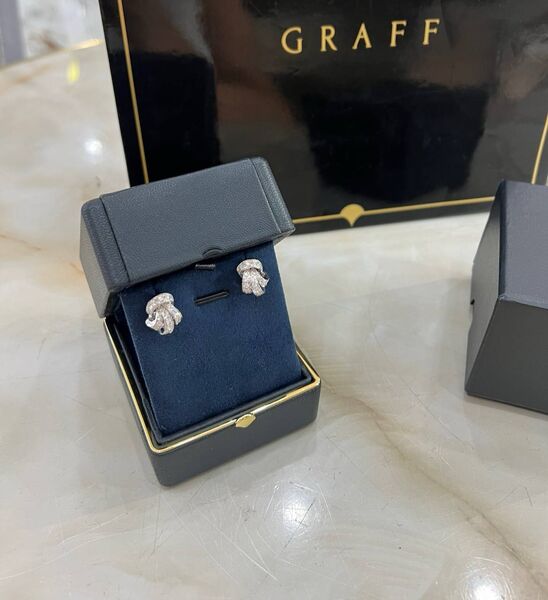 Серьги Graff серебристый 176061