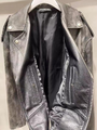 Куртка Balenciaga женский кожа графитовый 37484-6