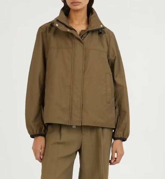 Куртка Moncler женский болотный 179124
