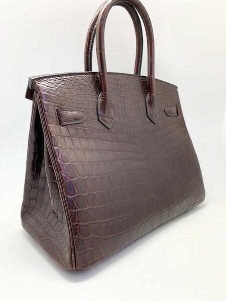 Сумка Hermès Birkin 30 женский кожа 75295-3