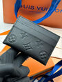 Картхолдер Louis Vuitton мужской кожа черный 107700-4