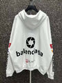 Худи Balenciaga женский белый 125732-2