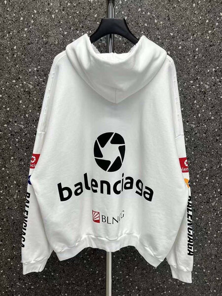 Худи Balenciaga женский белый 125732-2