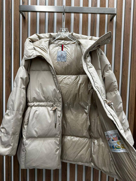 Пуховик Moncler женский графитовый 130463-3