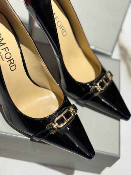 Туфли Tom Ford женский кожа черный 159503-3