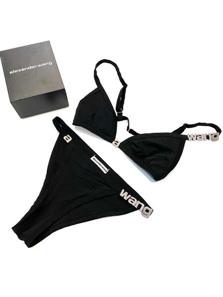 Купальник Alexander Wang женский черный 660-4