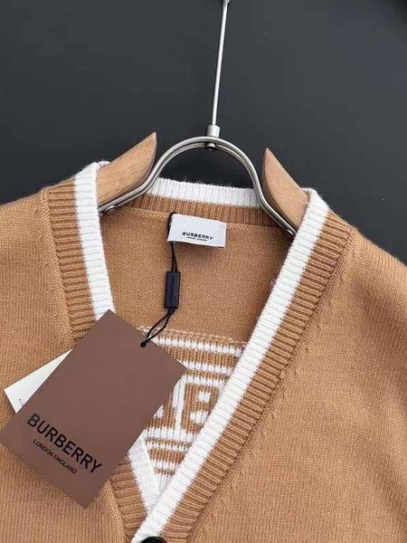 Мужской кардиган Burberry мужской бежевый 93071-3